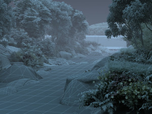 river 3D 模型