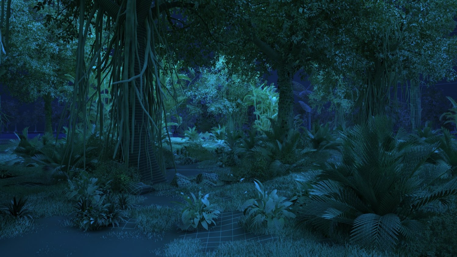 Forest 3ds max