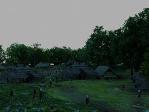 primitive tribe 3D Model