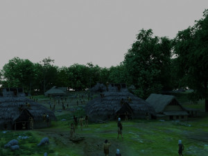 primitive tribe Modelo 3D