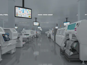 заводський цех 3D Модель