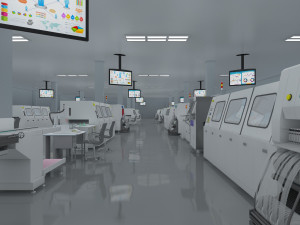 factory workshop Modelo 3D