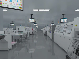 factory workshop 3D Model