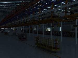 factory workshop 3D Model
