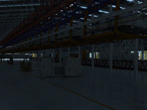 factory workshop 3D Model