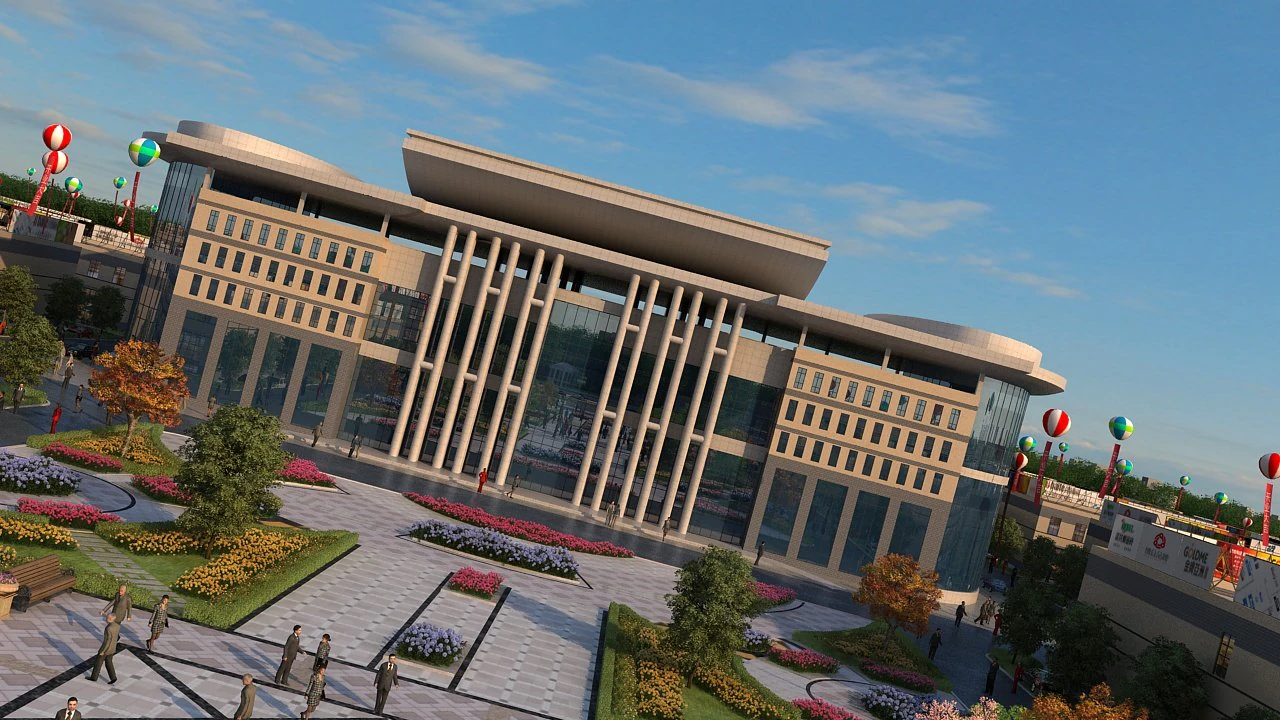 city building 3D Model .c4d .max .obj .3ds .fbx .stl .blend