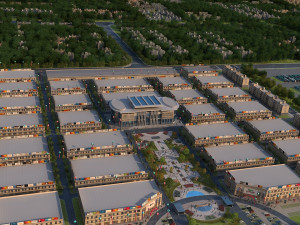 city building Modello 3D