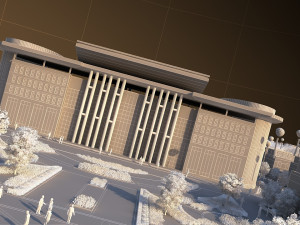 city building Modello 3D