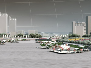 lotus pond Modèle 3D