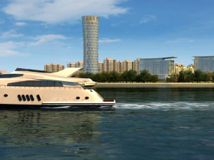 yacht 3D Model