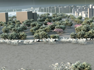 city lakes 3D Model