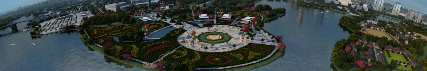 town square 3D Model .c4d .max .obj .3ds .fbx .stl .blend