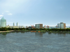 city lakes 3D Model