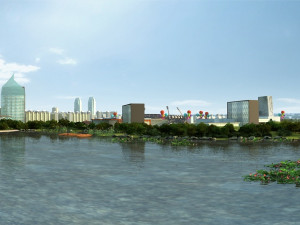 city lakes 3D Model