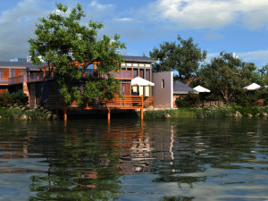 lake island 3D Модель