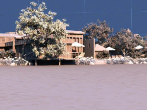 lake island 3D Model