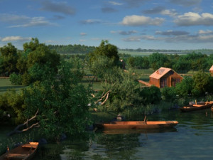 city lakes 3D Model