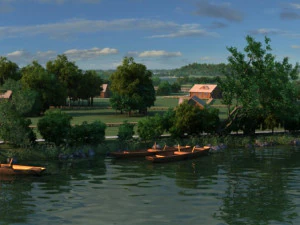 city lakes 3D Model