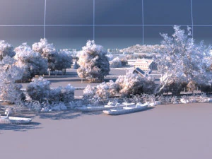 city lakes 3D Model