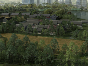 scenic area Modèle 3D