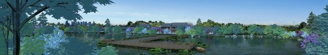 scenic area 3D Model .c4d .max .obj .3ds .fbx .stl .blend 