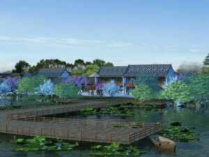 scenic area 3D Model