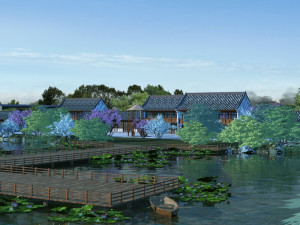 scenic area 3D Model