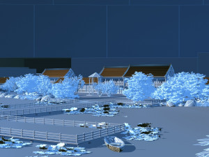 scenic area 3D Model