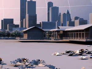 four seasons 3D Model