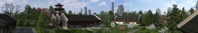 scenic area 3D Model .c4d .max .obj .3ds .fbx .stl .blend 
