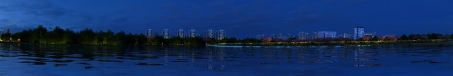 lake night view 3D Модель .c4d .max .obj .3ds .fbx .stl .blend 