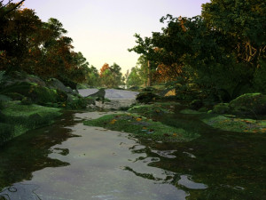 creek 3D Model