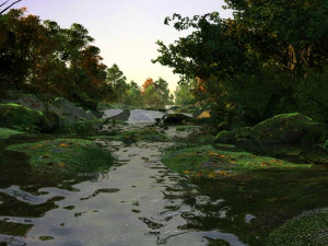 creek 3D Model