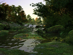 creek 3D Model