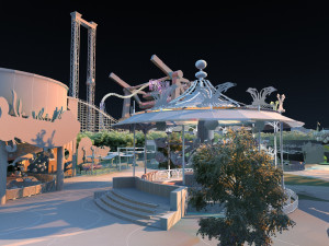 playground Modello 3D