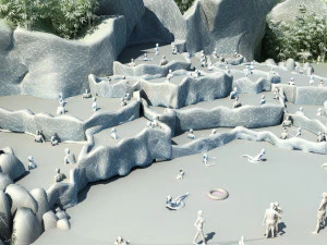spa 3D Model