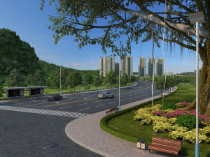 city building Modèle 3D