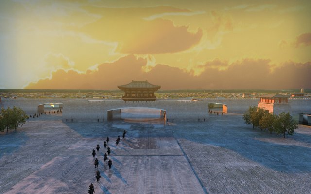 ancient city 3D 模型 .c4d .max .obj .3ds .fbx .stl .blend