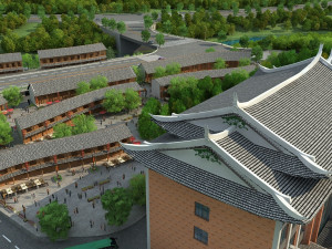 city building 3D 模型