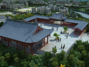 temple 3D Model