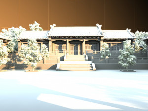 ancient building 3D Model