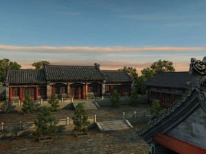 siheyuan 3Dモデル