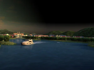 small town 3D Model