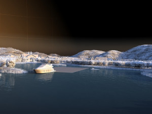 small town Model 3D