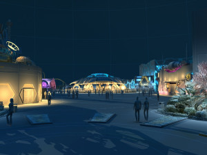amusement park 3D Model