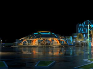 amusement park 3D Модель