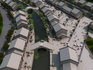 ancient town 3Dモデル