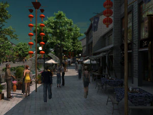 ancient town 3D Model