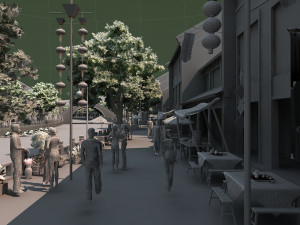 ancient town 3Dモデル