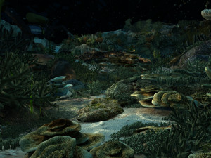shipwreck under the sea 3D Model